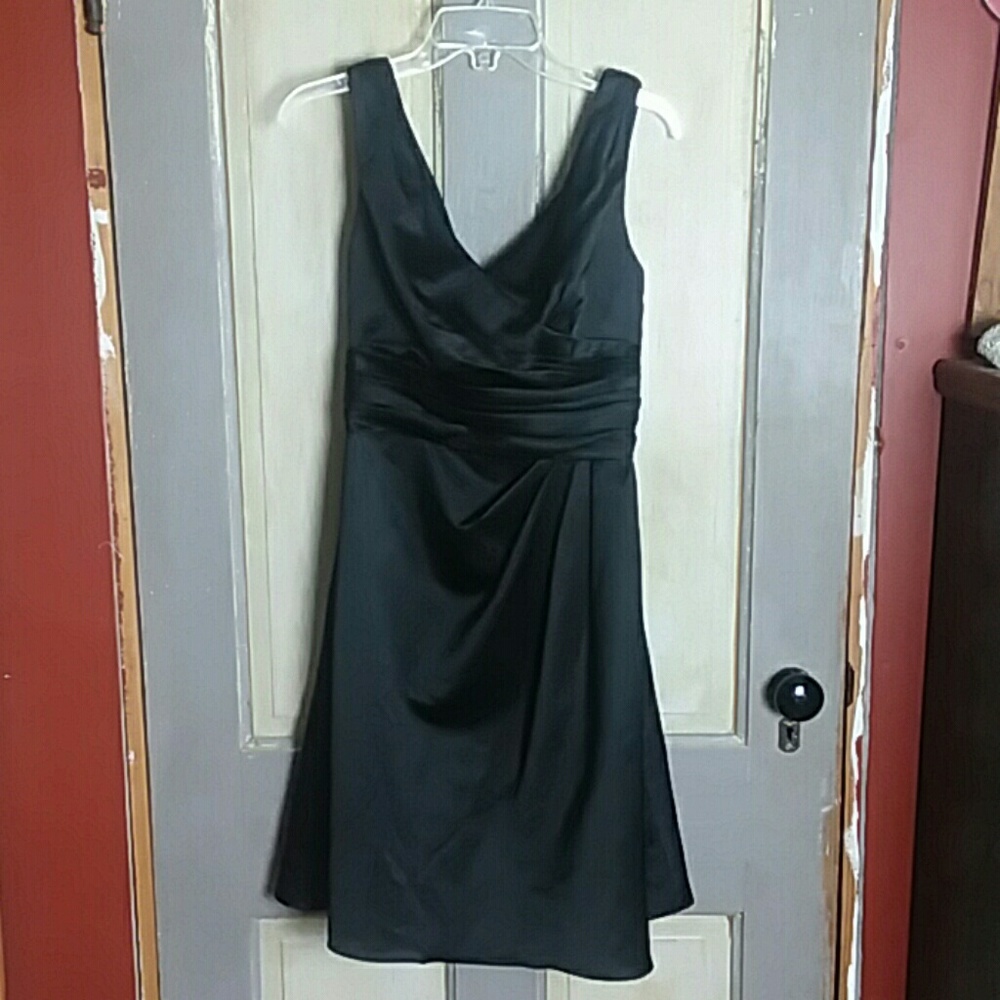 David's Bridal Black Dress